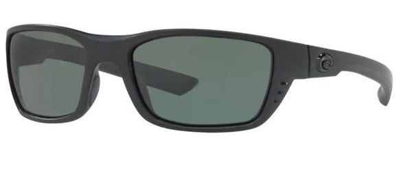 Costa Del Mar Whitetip Blackout Frame - Gray 580 Plastic Lens - Polarized Sunglasses