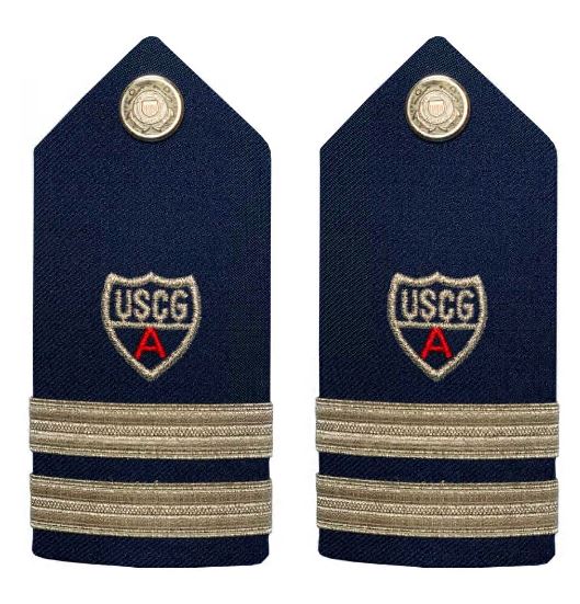Vanguard CG AUX Hard SHLDR BRD Female ADSO & BA (2 Stripes & Red) "A