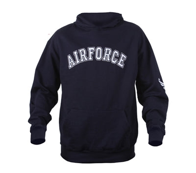 Rothco Mens Air Force Military Embroidered Pullover Hoodie