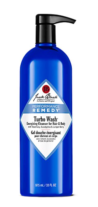 Jack Black Turbo Wash Energizing Cleanser - Rosemary, Eucalyptus & Juniper Berry - 33 oz.