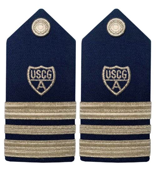 Vanguard CG AUX Hard SHLDR BRD Female VCP (2-1/2 Stripes & Silver)