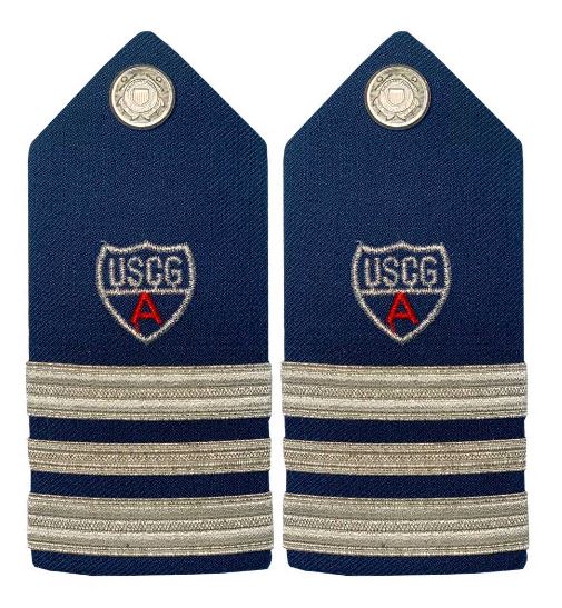 Vanguard CG AUX Hard SHLDR BRD FMLE DSO BC,D,-AA(2-1/2 Stripes & Red)