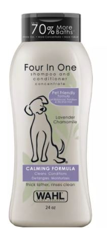 Wahl Four In One Lavender Chamomile Pet Shampoo and Conditioner - 24 oz.