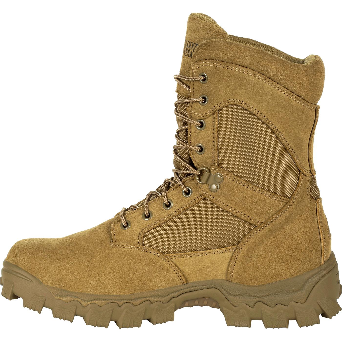 Rocky Mens Alpha Force 8" Duty Boots