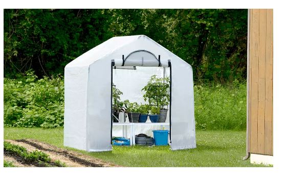 ShelterLogic GrowIT Backyard Peak Greenhouse- 6 x 4 x 6 ft.