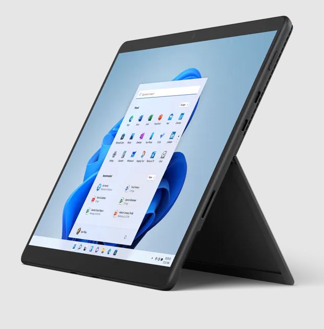 Microsoft Surface Pro 8 Bundle - Intel Evo Core i7- 16GB RAM - 256GB SSD - Platinum