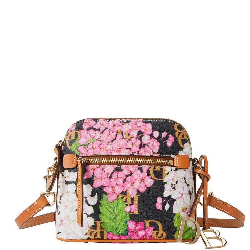 Dooney & Bourke Hydrangea Monogram Domed Crossbody Handbag