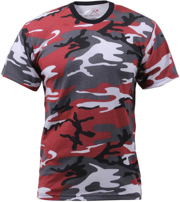 Rothco Colored Camo Short Sleeve T-Shirt - 3XL