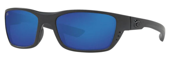 Costa Del Mar Whitetip Blackout Frame - Blue Mirror 580 Glass Lens - Polarized Sunglasses