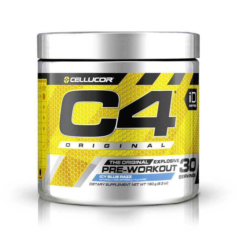 Cellucor C4 Original Pre-Workout - Icy Blue Razz - 60 Servings