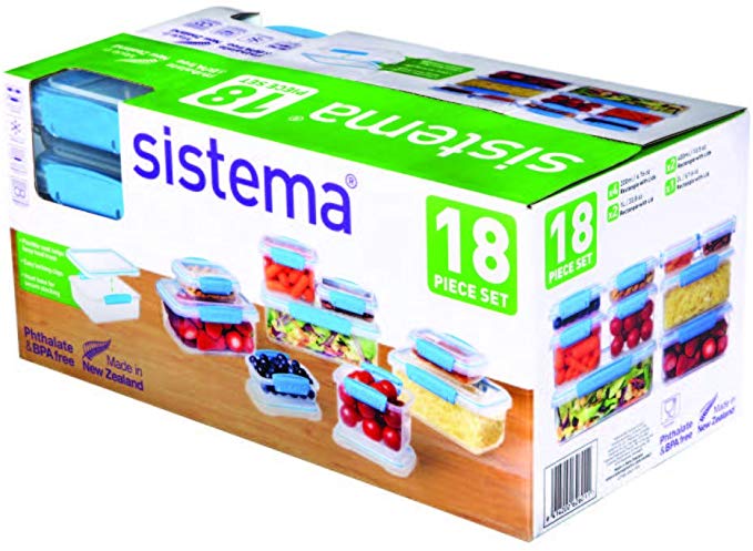 Sistema Food Storage Set - 18 Piece