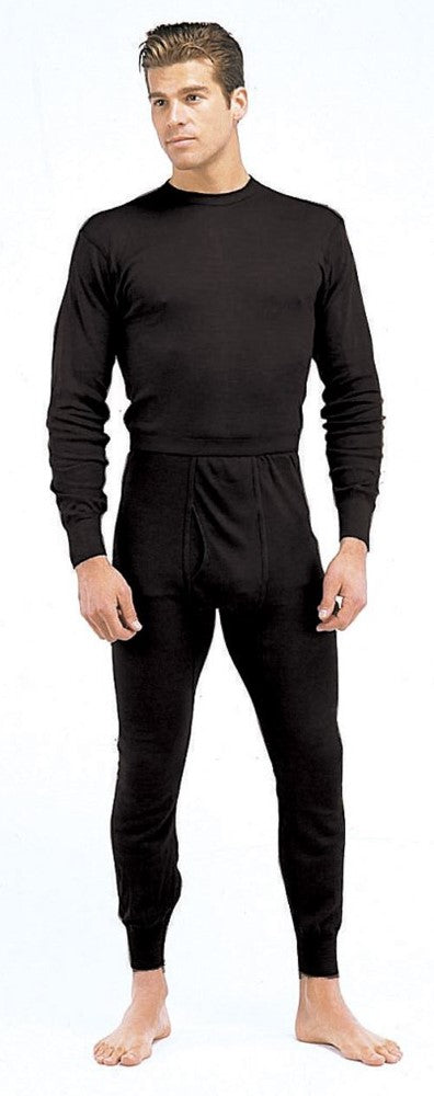 Rothco Mens Single Layer Poly Thermal Knit Long Sleeve Top