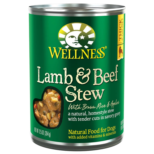 Wellness Stews Lamb & Beef Stew Canned Wet Dog Food - Natural, Grain Free