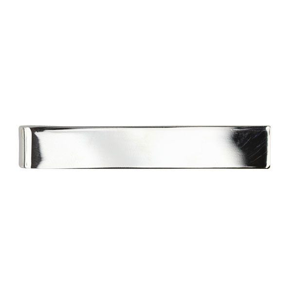 Vanguard Tie Clasp - Silver Mirror