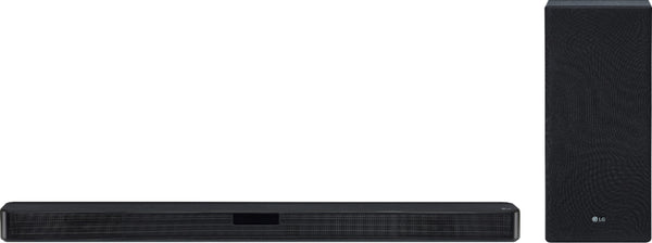 LG 2.1-Channel Soundbar with Wireless Subwoofer and DTS Virtual: X - Black