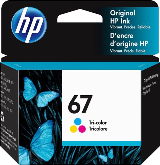 HP 67 High-Yield Ink Cartridge - Tri-Color