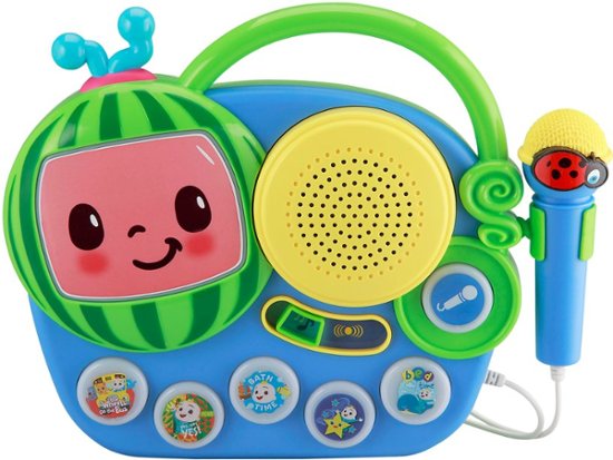 KIDdesigns Cocomelon My First Sing Along Boombox