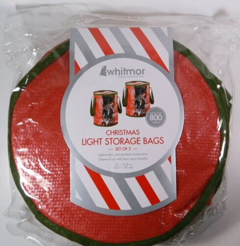 Whitmor Christmas Storage Bag 2 Set - Red