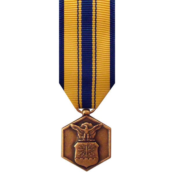 Vanguard Mini Medal USAF Commendation