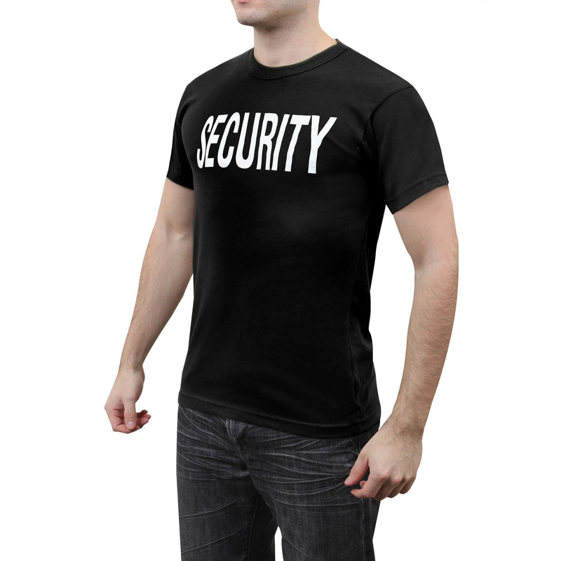 Rothco Mens Two-Sided Security T-Shirt - Size 2XL