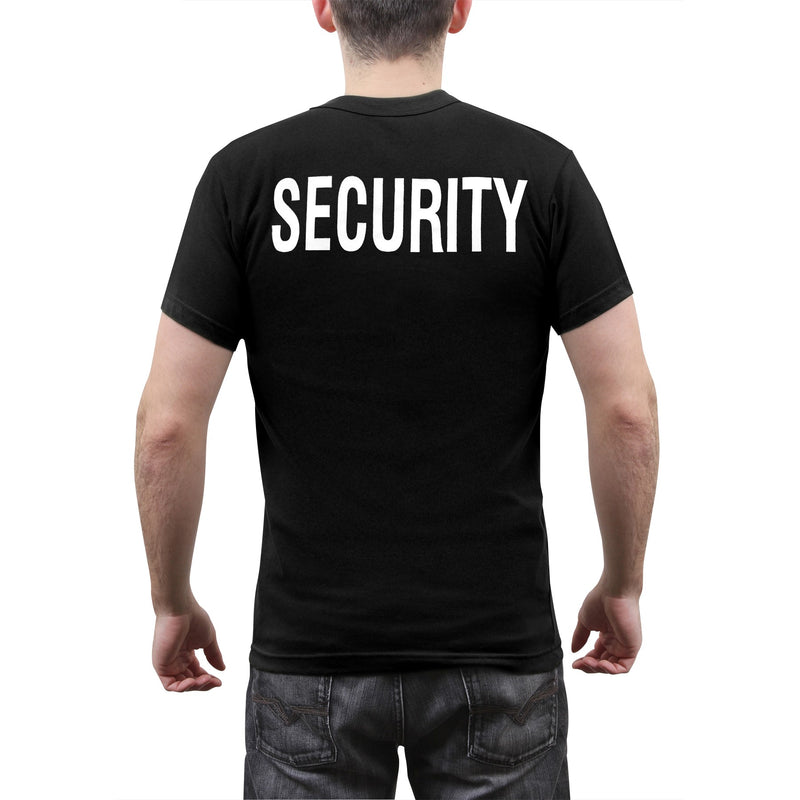 Rothco Mens Two-Sided Security T-Shirt - Size 2XL