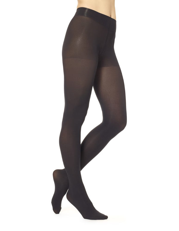 HUE Womens Super Opaque Tights - Control Top