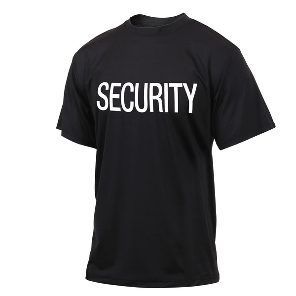 Rothco Mens Quick Dry Performance Security Short Sleeve T-Shirt