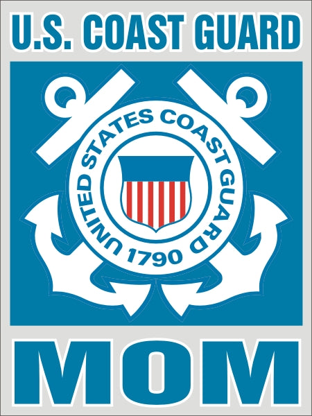 Coast Guard Decal - Mom