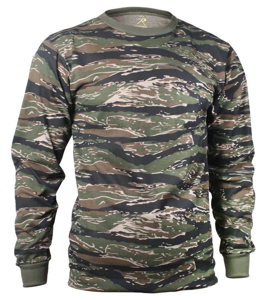 Rothco Mens Long Sleeve Camo T-Shirt - 3XL