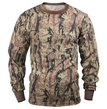 Rothco Camo Long Sleeve T-Shirt - 3XL