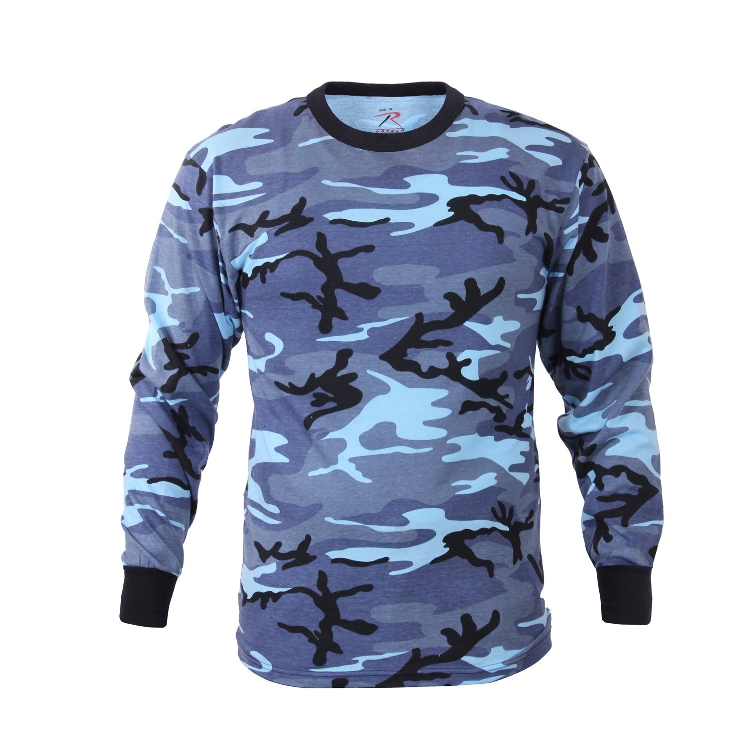 Rothco Mens Colored Camo Long Sleeve T-Shirt