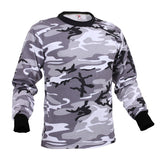 Rothco Mens Colored Camo Long Sleeve T-Shirt