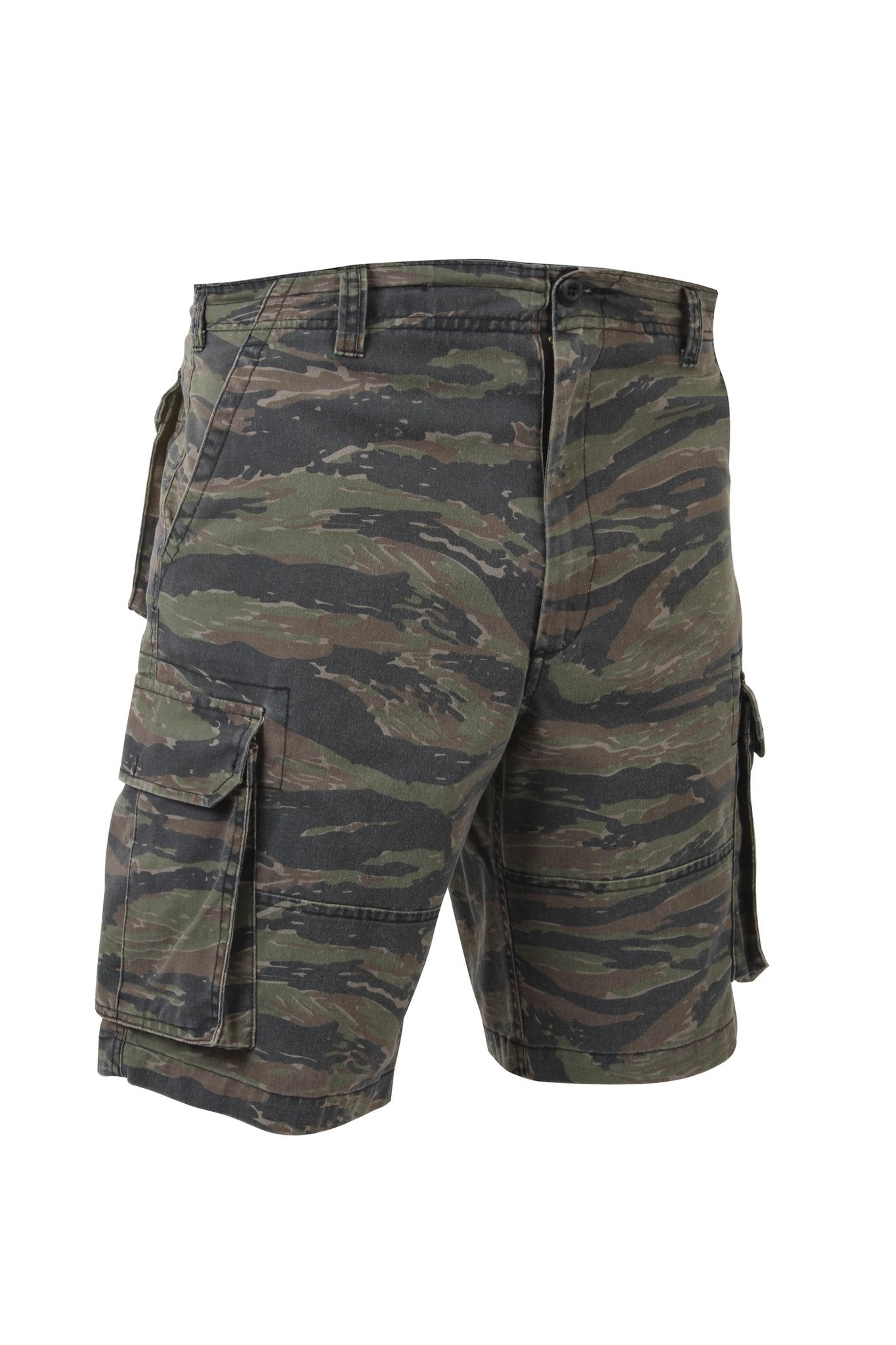 Rothco Mens Vintage Camo Paratrooper Cargo Shorts