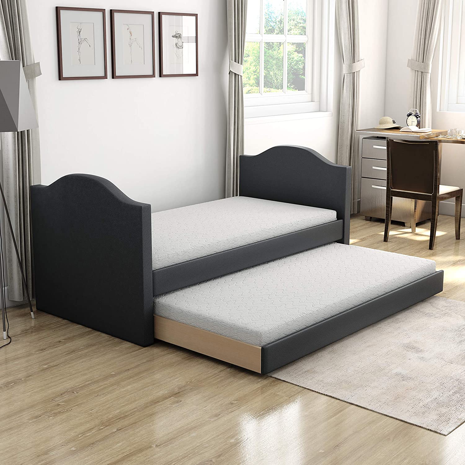 Boyd Marley Upholstered Twin Daybed with Trundle