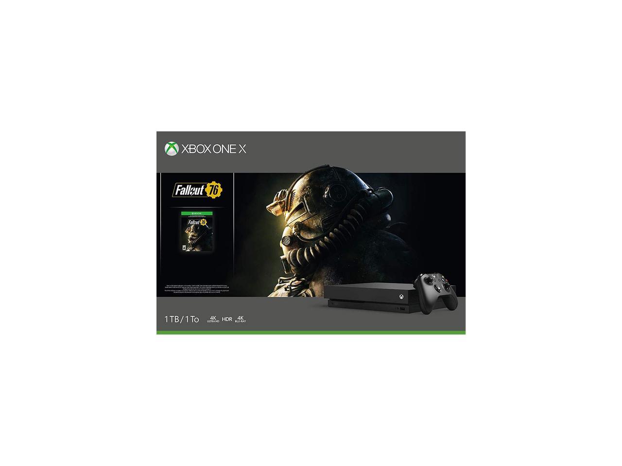 Microsoft Xbox One X 1TB Fallout 76 Bundle Console