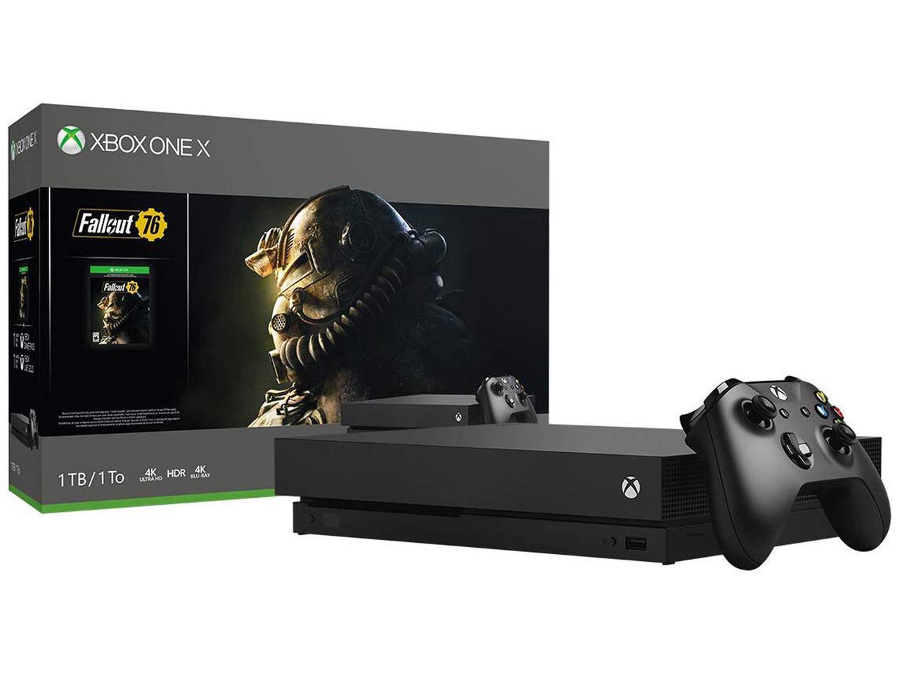 Microsoft Xbox One X 1TB Fallout 76 Bundle Console
