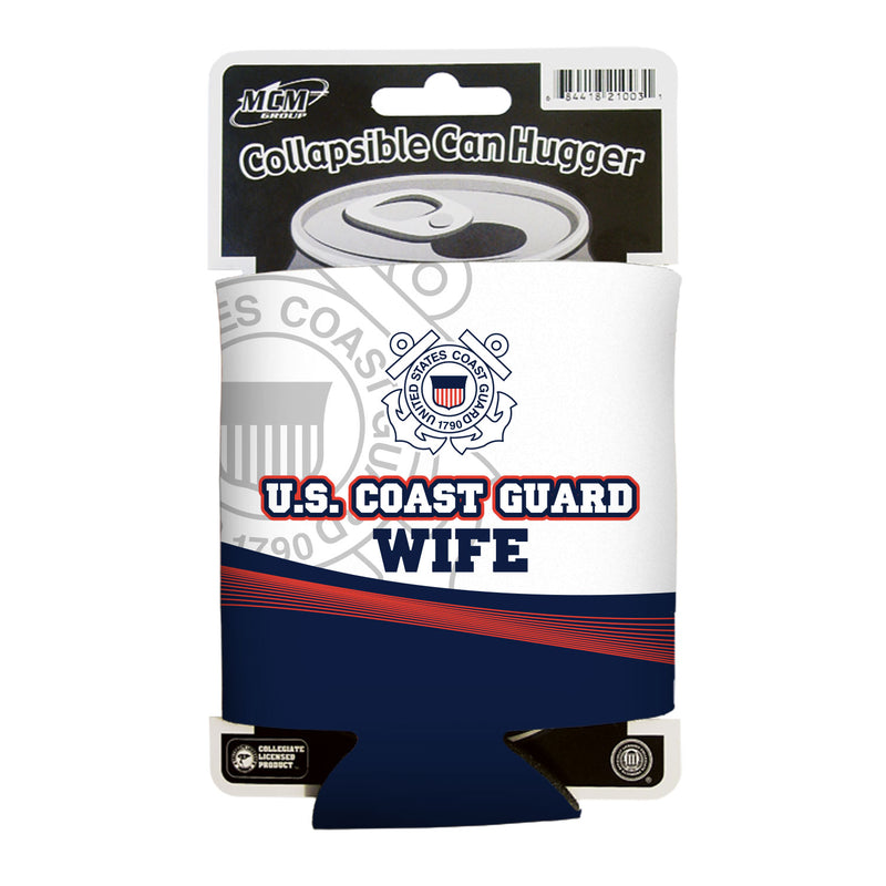 Coast Guard Collapsible Can Hugger - Wife