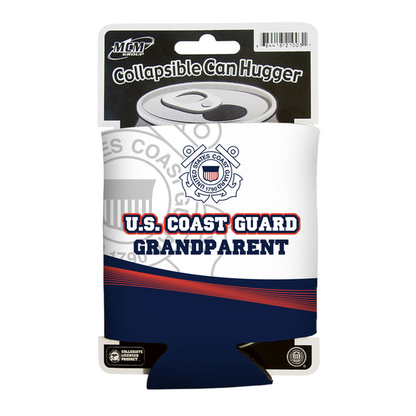 Coast Guard Collapsible Can Hugger - Grandparent