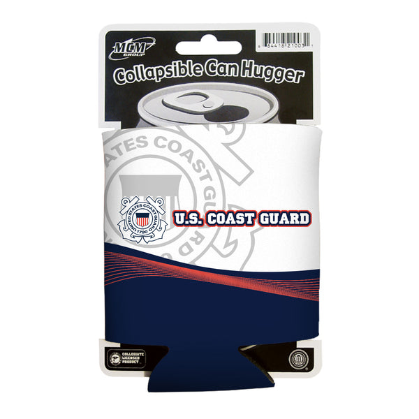 Coast Guard Collapsible Can Hugger - U.S. Coast Guard