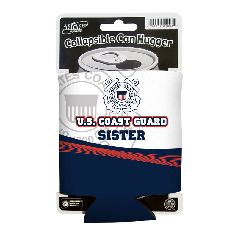 Coast Guard Collapsible Can Hugger - Sister