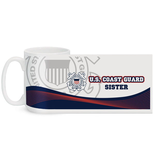 Coast Guard Mug - Sister
