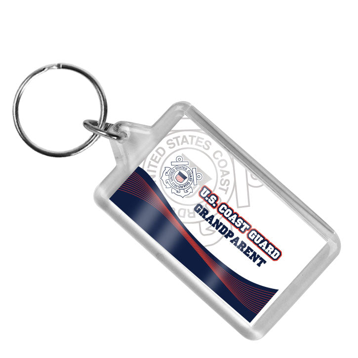 Coast Guard Keychain - Grandparent