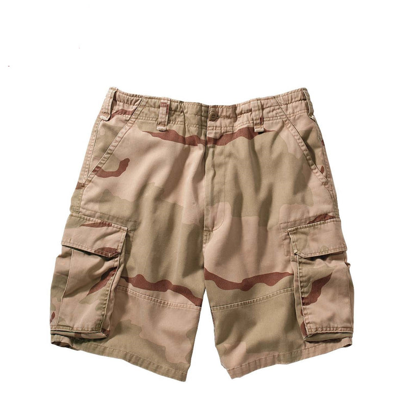 Rothco Mens Vintage Camo Paratrooper Cargo Shorts