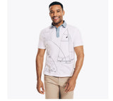 Nautica Mens Short Sleeve Polo Shirt