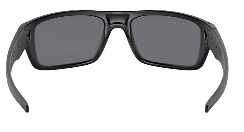 Oakley Drop Point Matte Black Frame - Gray Lens - Polarized Sunglasses