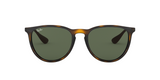 Ray-Ban Erika Non-Polarized Sunglasses - Tortoise/Classic Green