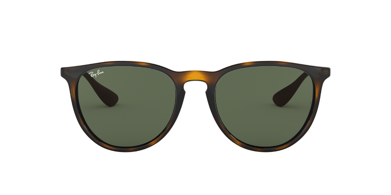 Ray-Ban Erika Non-Polarized Sunglasses - Tortoise/Classic Green