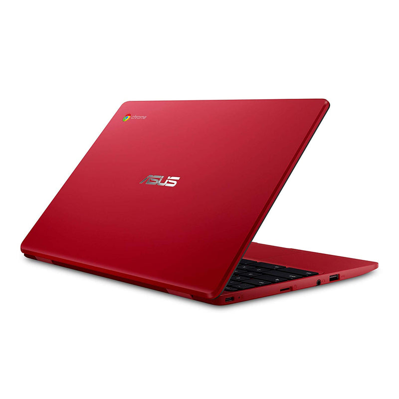 ASUS Red 11.6" Intel Celeron 4GB Memory 32GB eMMC Flash Memory Chromebook C223NA-DH02-RD