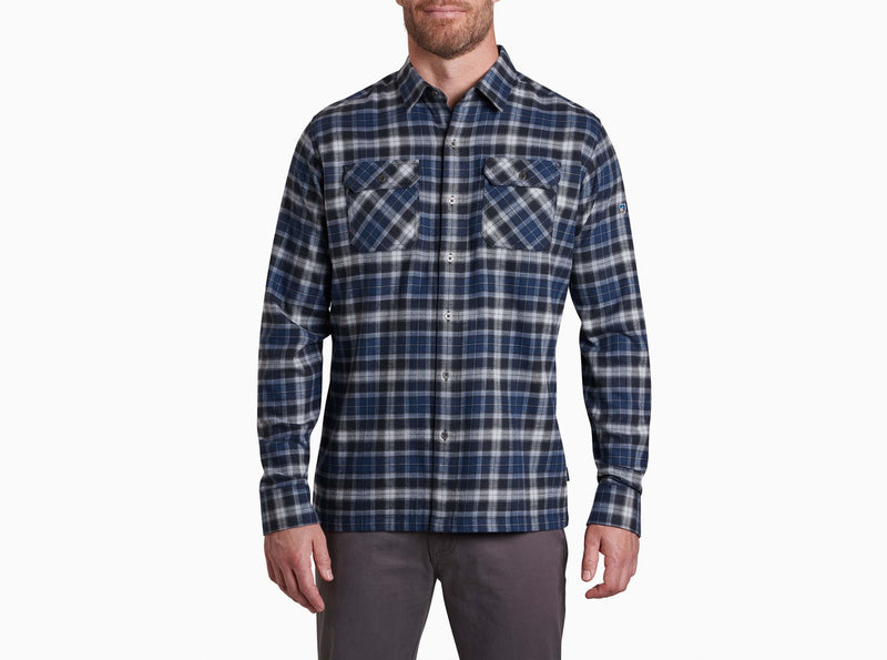 KÜHL Mens Dillingr Long Sleeve Flannel Shirt