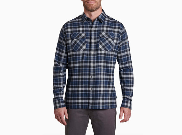 KÜHL Mens Dillingr Long Sleeve Flannel Shirt